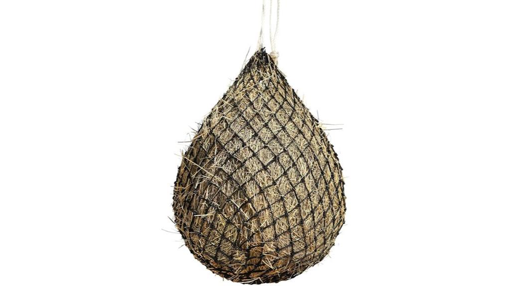 black slow feed hay net