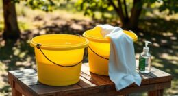 build a two bucket wash station