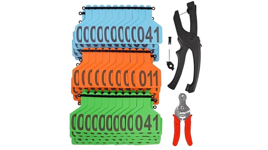 cattle ear tag set