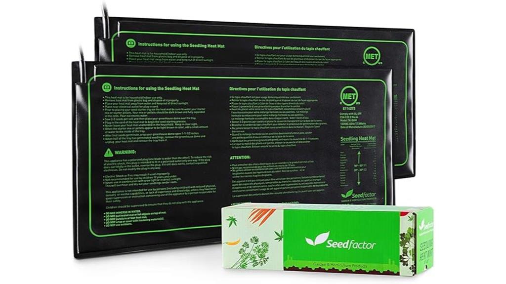 certified seedling heating mats
