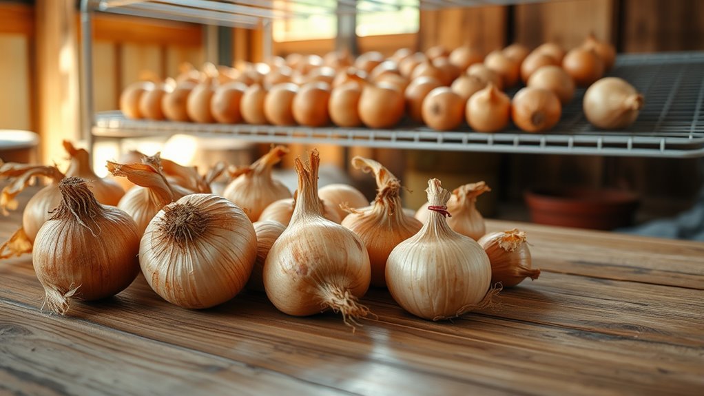 check onion curing signs