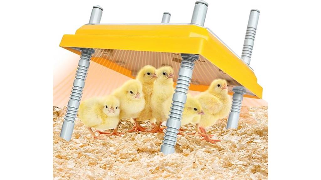 chick and poultry heating plate