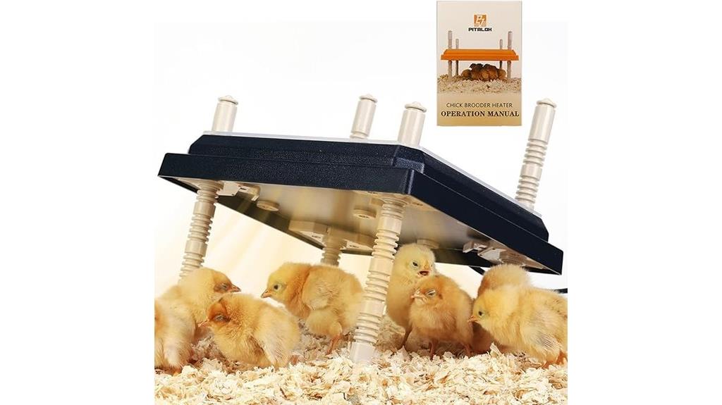 chick brooder heating device