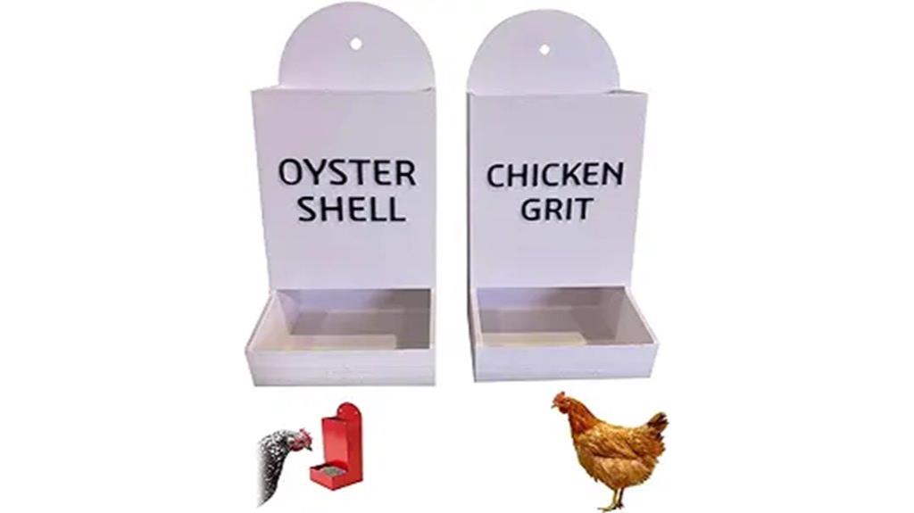 chicken grit oyster feeder