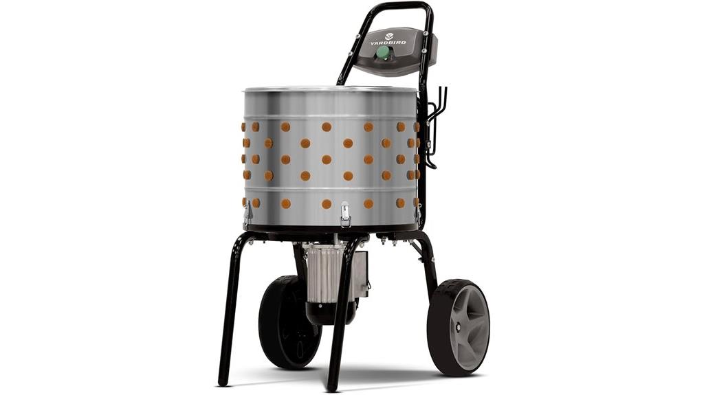 chicken plucker with stainless steel tub