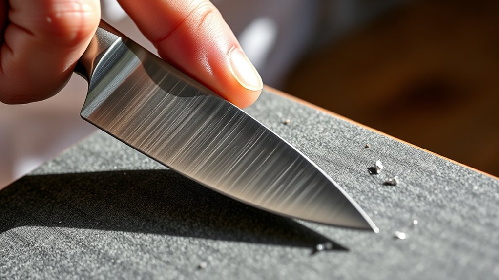 choose appropriate sharpening angle