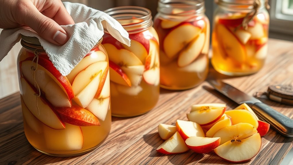 choose organic unwashed apples
