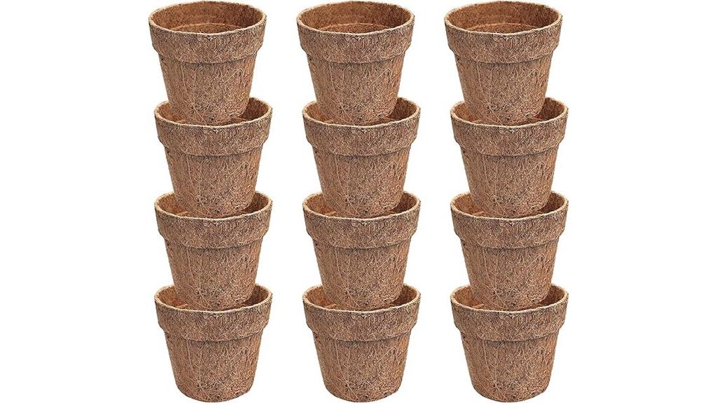 coco coir nursery pots