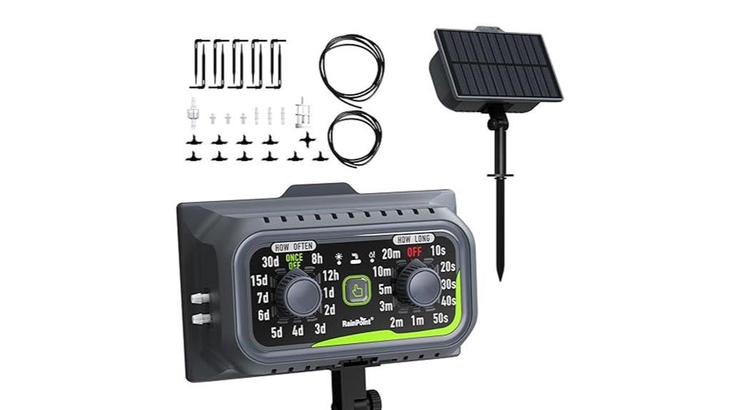 compact programmable solar pump