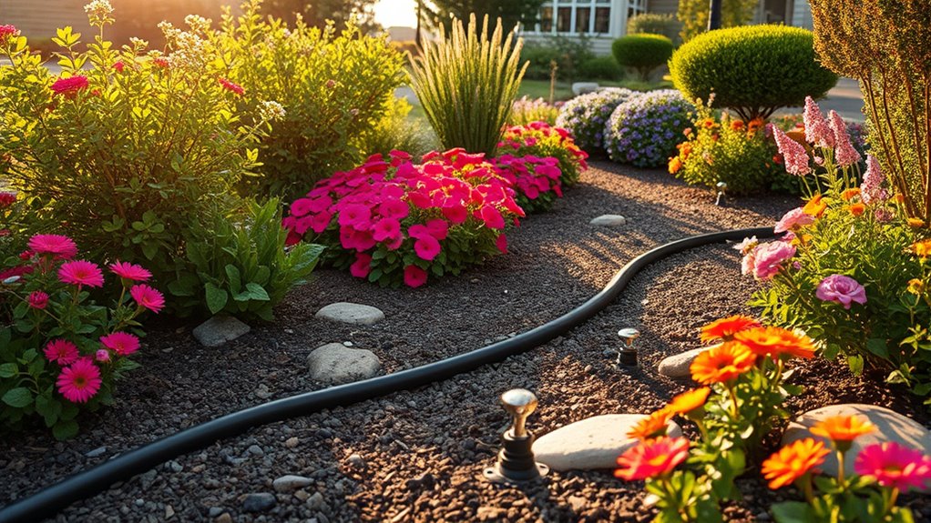 concealment with mulch cover
