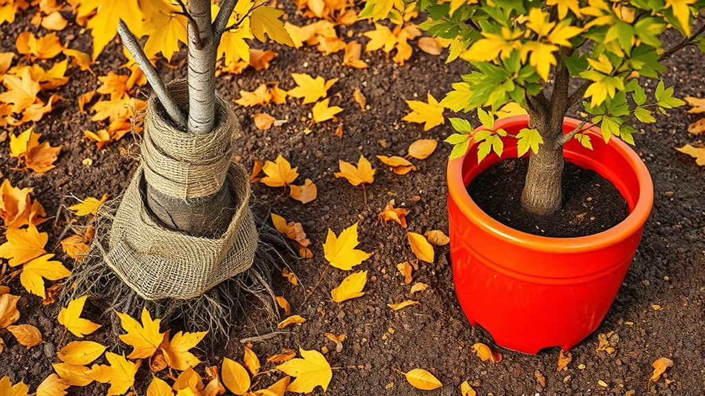 container tree planting benefits