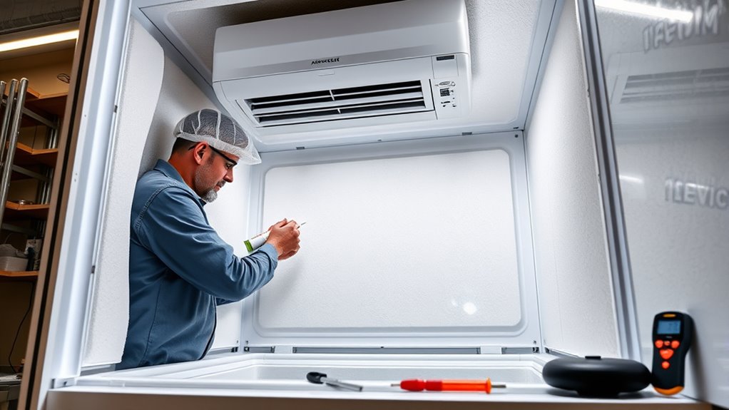 cooler testing and maintenance