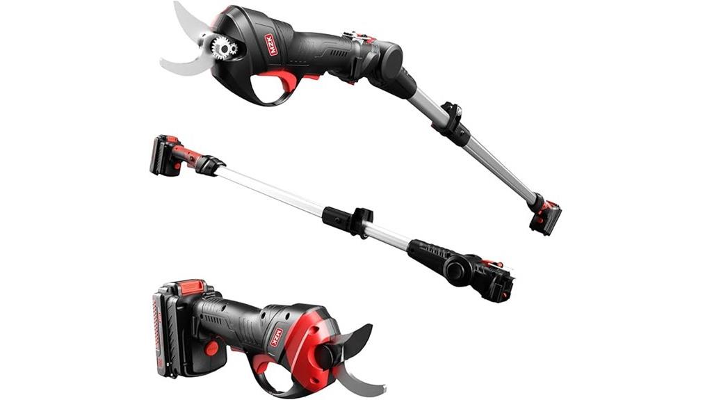 cordless pole pruning shears