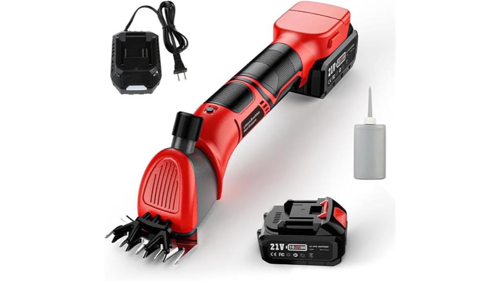 cordless sheep clippers kit