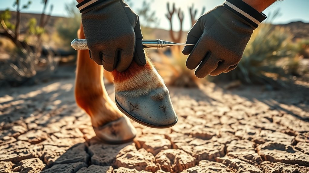 daily hoof cleaning routine