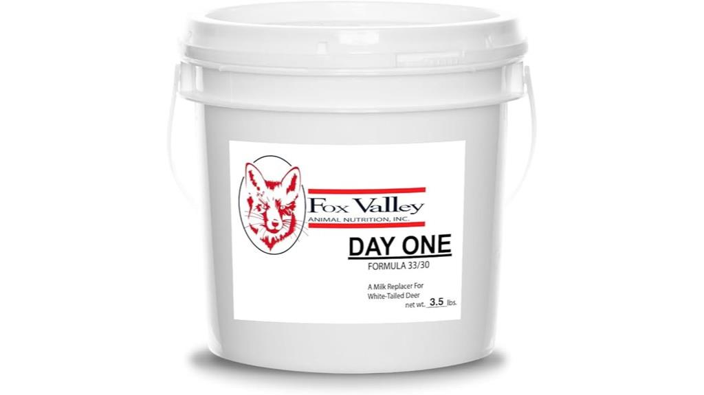 deer milk replacer package