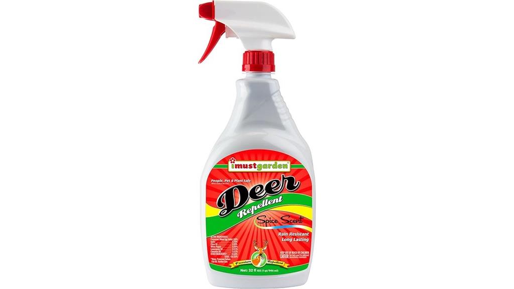 deer repellent garden spray