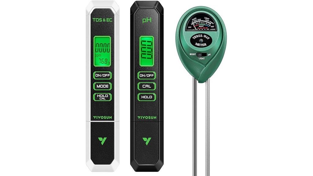 digital ph tds ec
