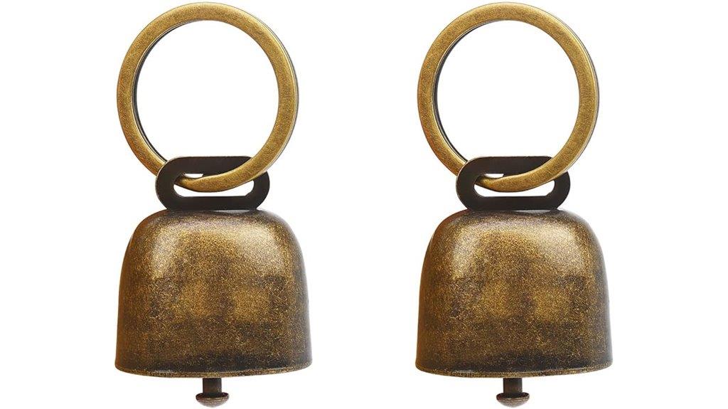 dog collar bell set