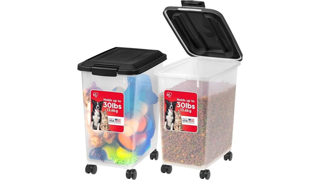 dog food storage containers