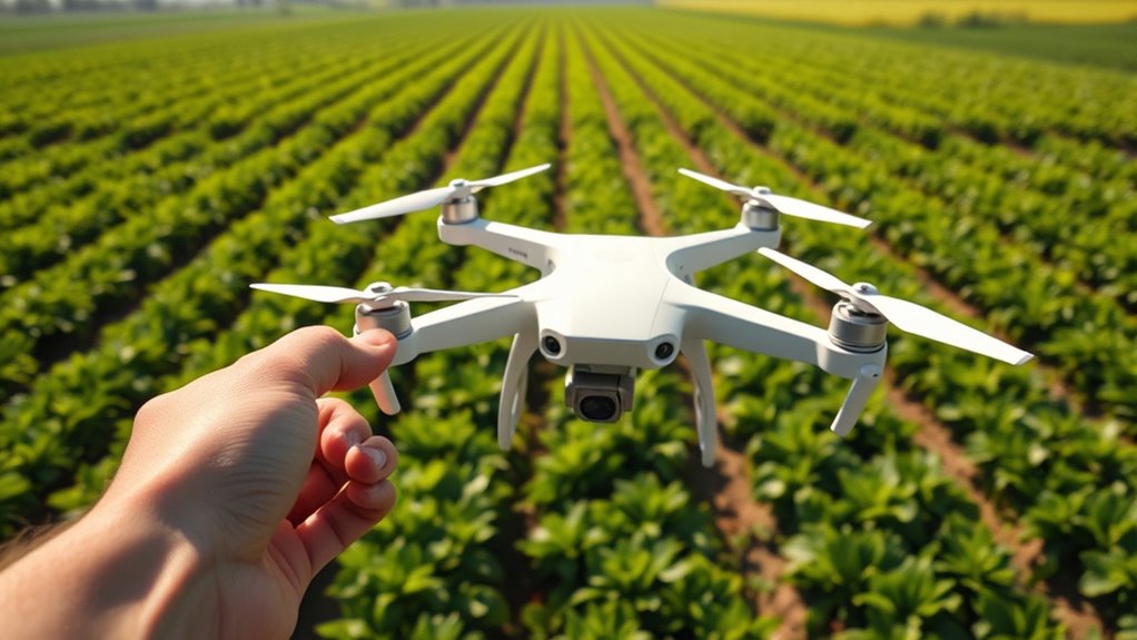 drone features for crop monitoring