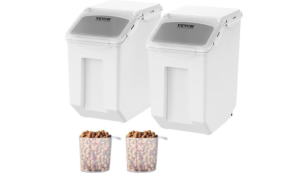 dual 15l dispenser bins