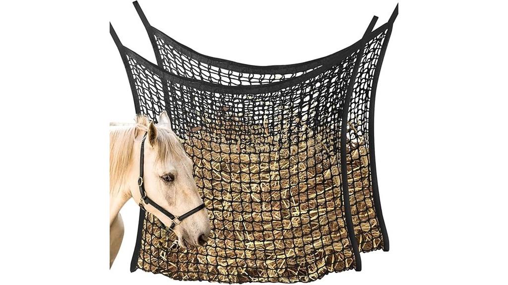 dual slow feed hay nets