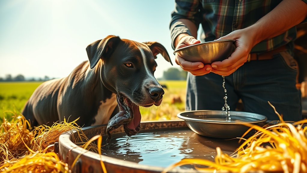early signs of dehydration