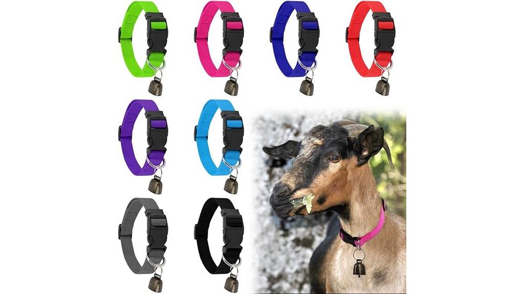 eight bell goat collars