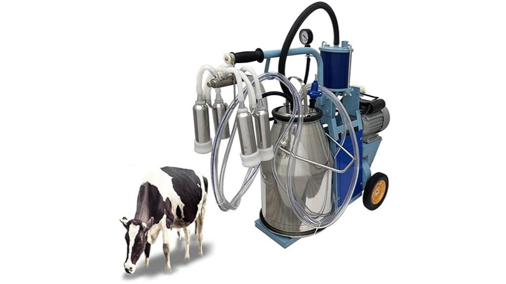 electric cow milking machine