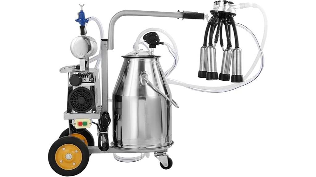 electric cow milking machine