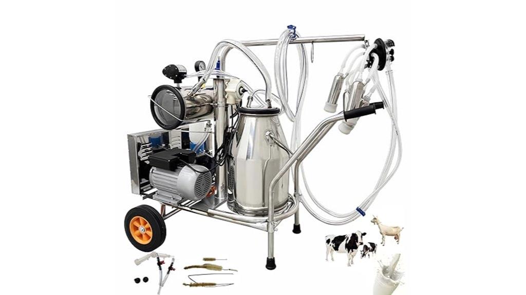 electric milking machine 25l