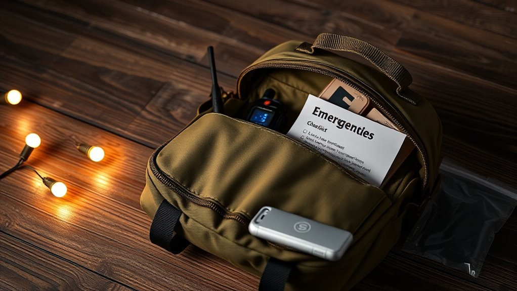 emergency lighting communication devices
