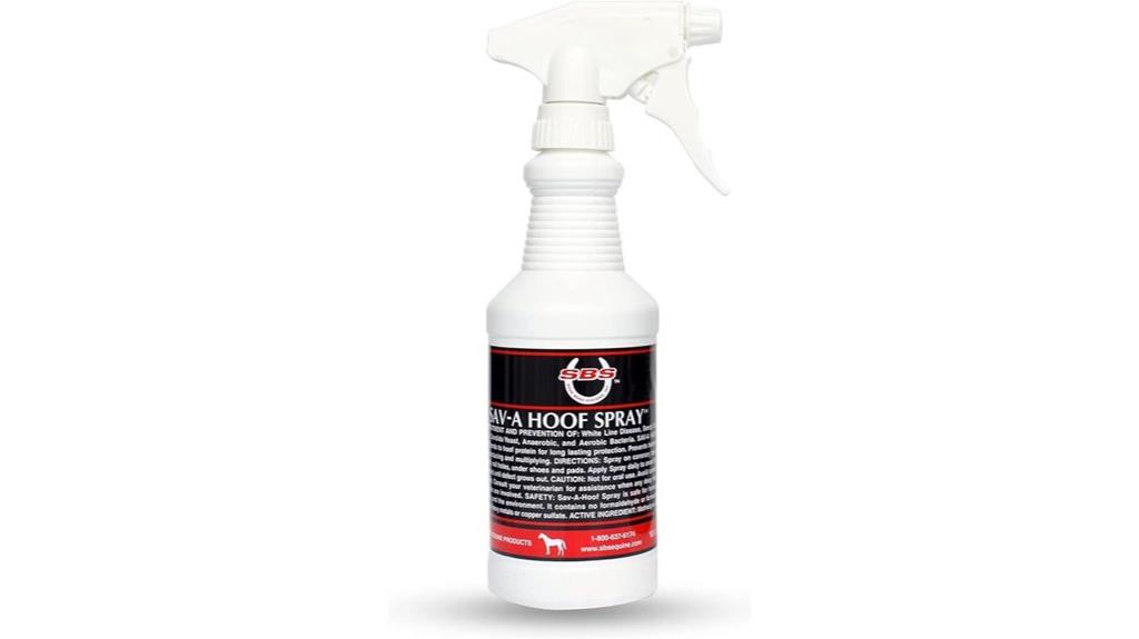 equine hoof infection spray