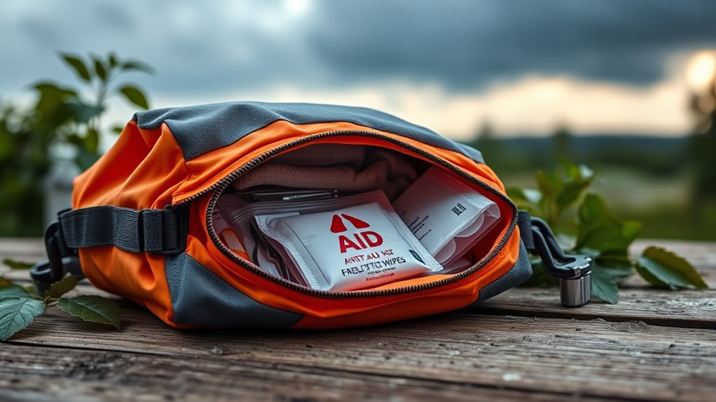 essential organized emergency supplies