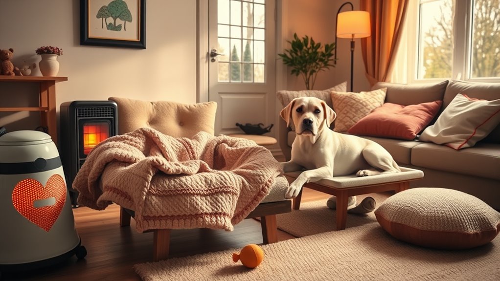 evaluate pet comfort needs