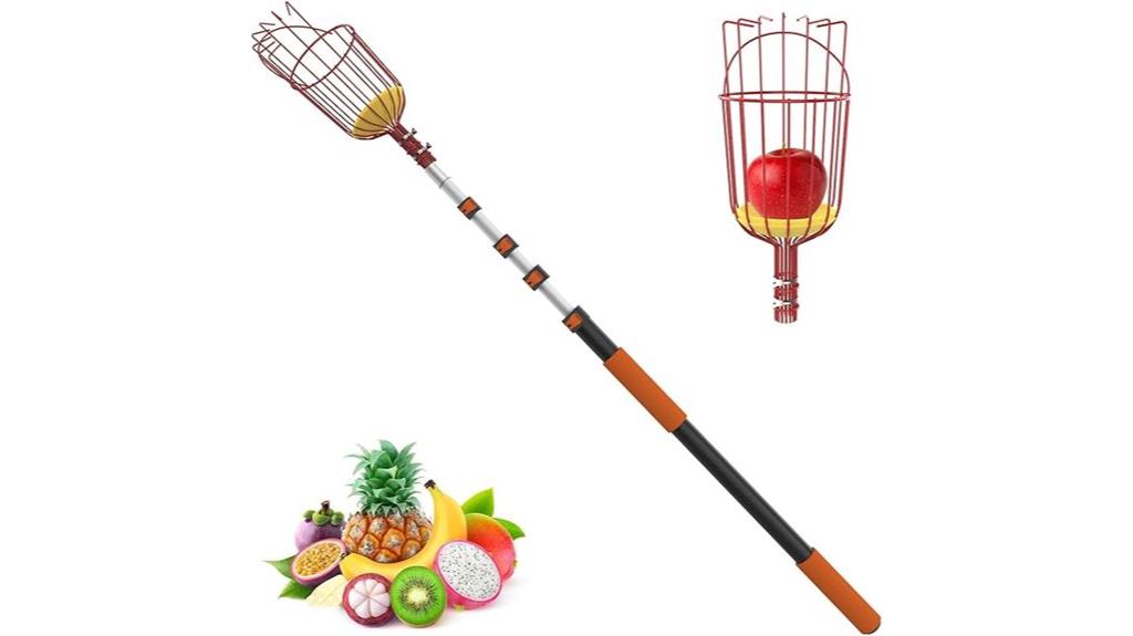 extendable fruit picking pole