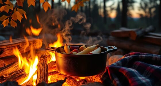 fall inspired campfire recipes