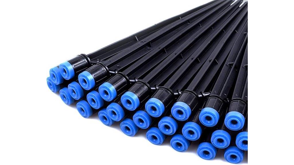 fan shaped drip emitters
