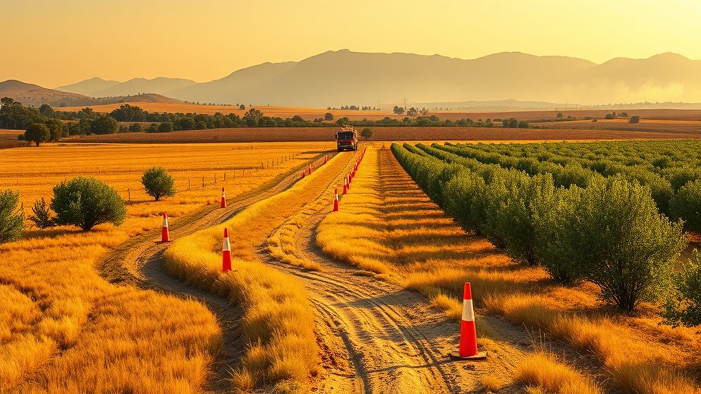 farm wildfire evacuation routes