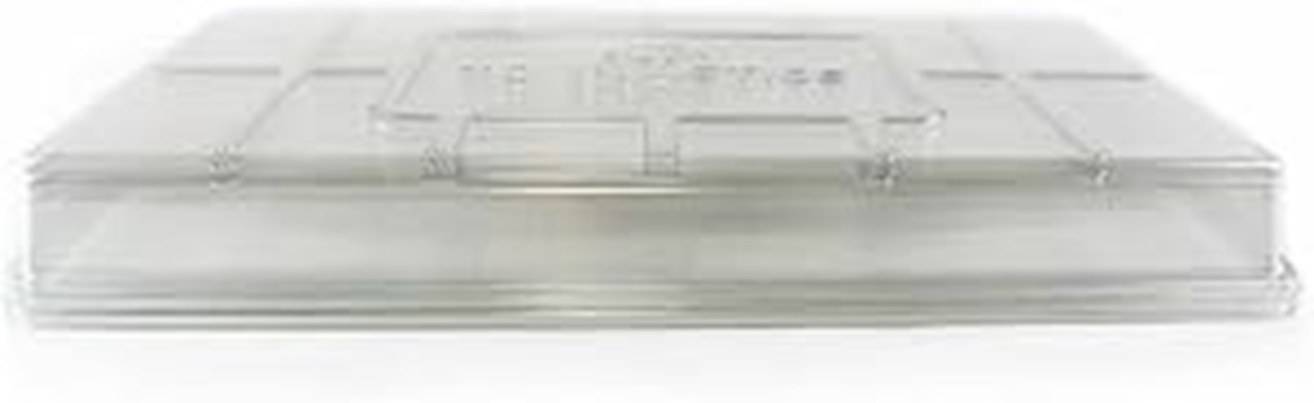 five 10x20 inch humidity domes