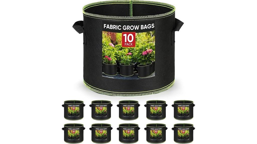 five gallon fabric plant pots