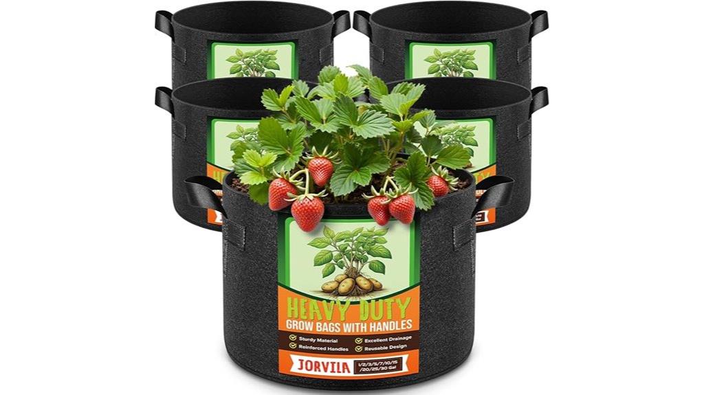 five gallon grow bags