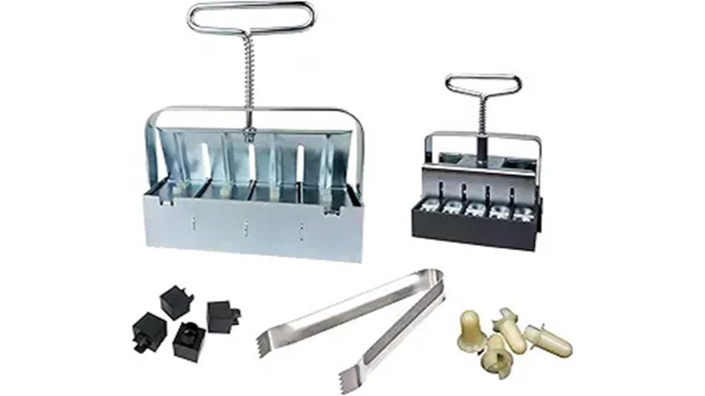 five piece soil block set