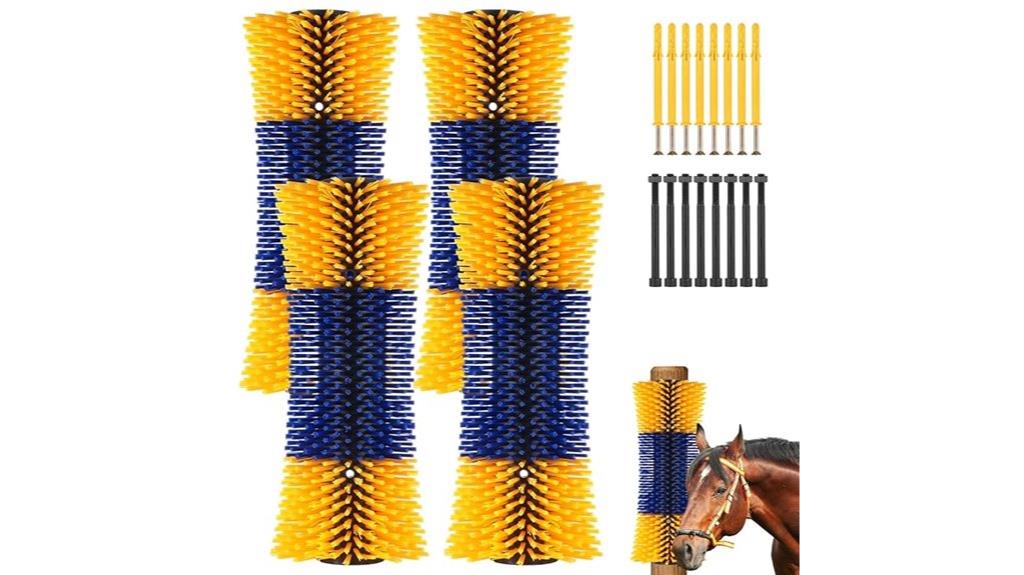 four pack scratch brushes