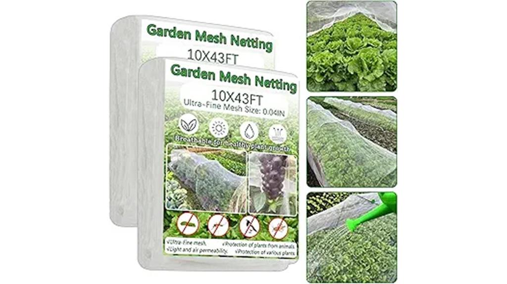 garden insect netting pack