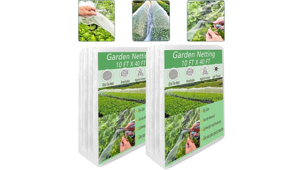 garden netting 10x40ft