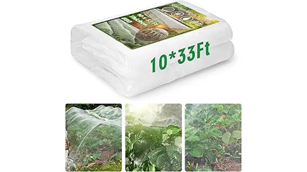 garden netting pest barrier