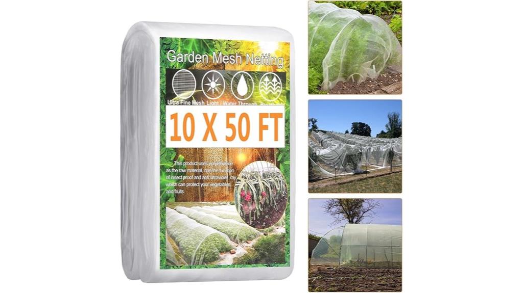 garden pest netting 10x50ft