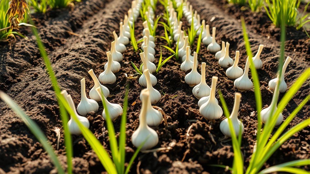 garlic bed preparation early september
